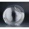 CC Home Furnishings 13.5" Clear Translucent Solid Shine Pendant Nest Glass Vase